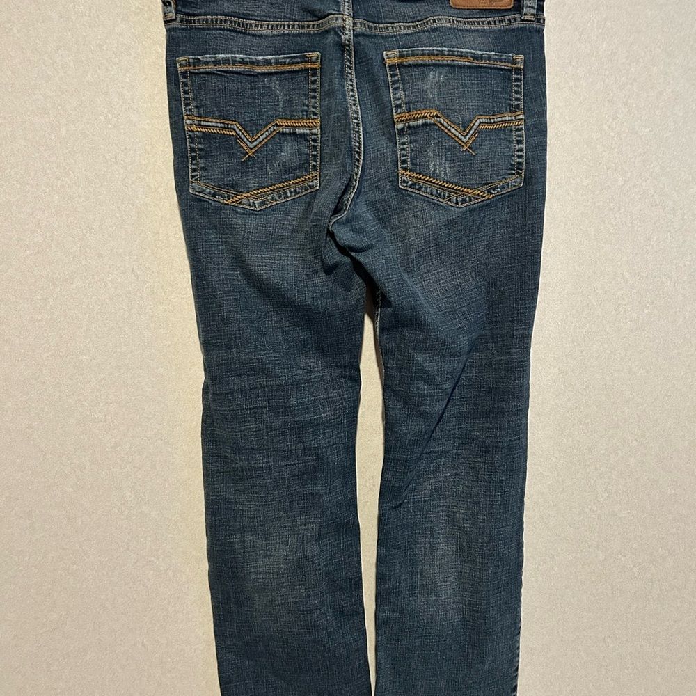 Moonshine Spirit Jeans Men's 34x30  ACT 34X27  120 Proof Slim Straight Western - Picture 2 of 2